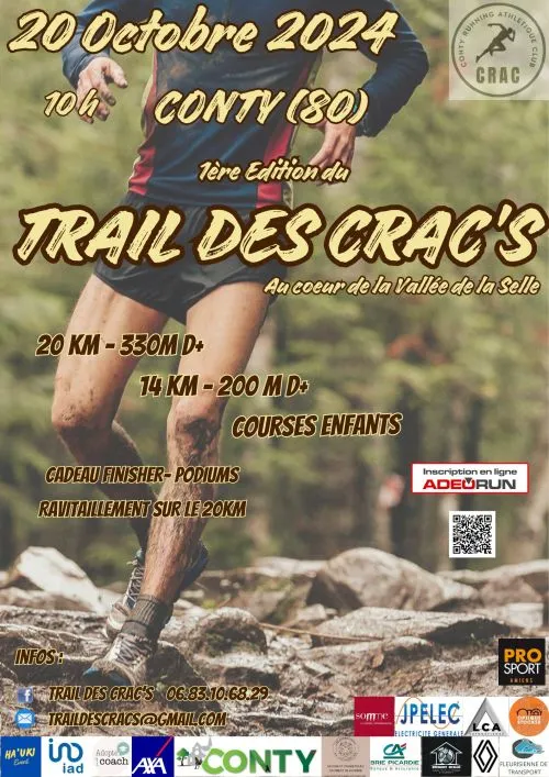 Trail des Crac’s 2024 Inscription Résultats