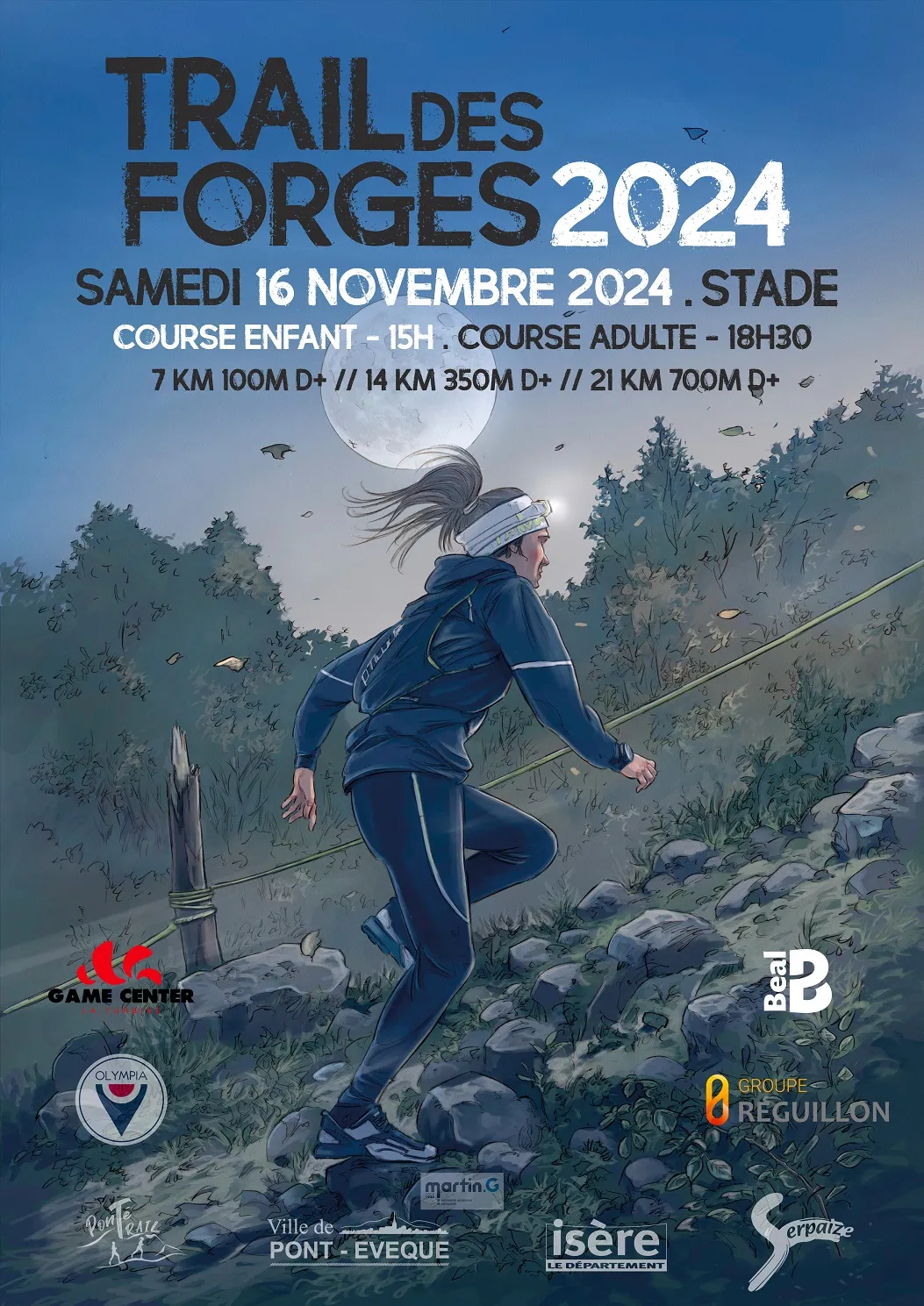 Trail des Forges – Pont Eveque 2024 Inscription Résultats