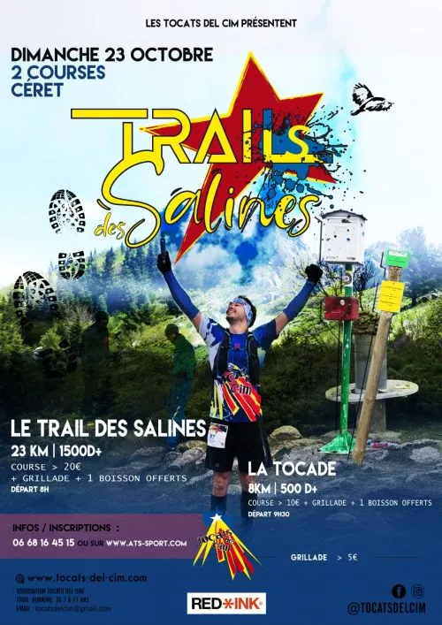 Trail des Salines – Ceret 2024 Inscription Résultats