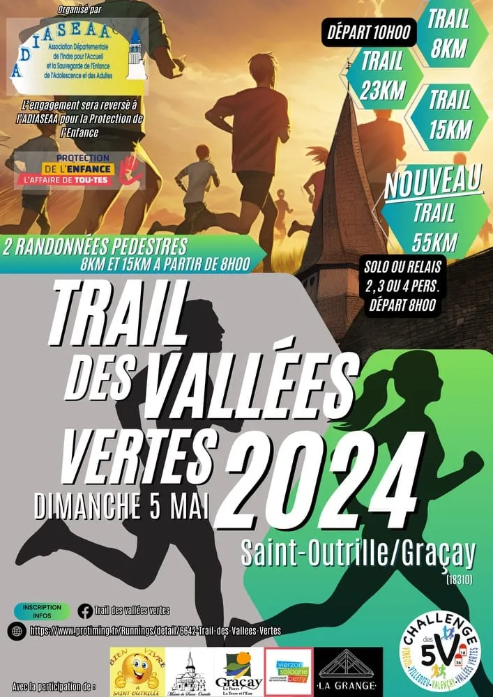 Trail des Vallées Vertes 2025 Inscription Résultats