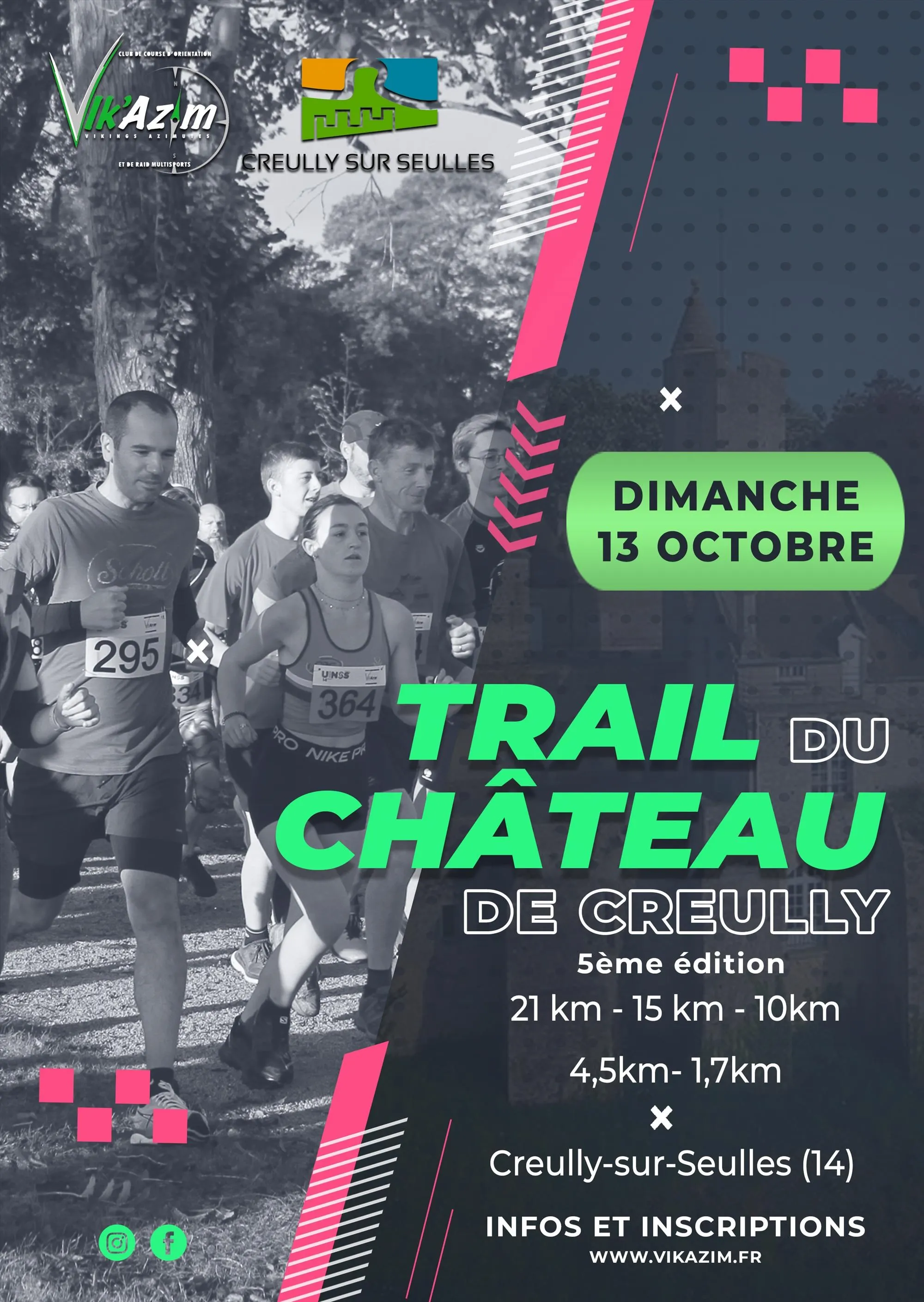 Trail du Château – Creully 2024 Inscription Résultats