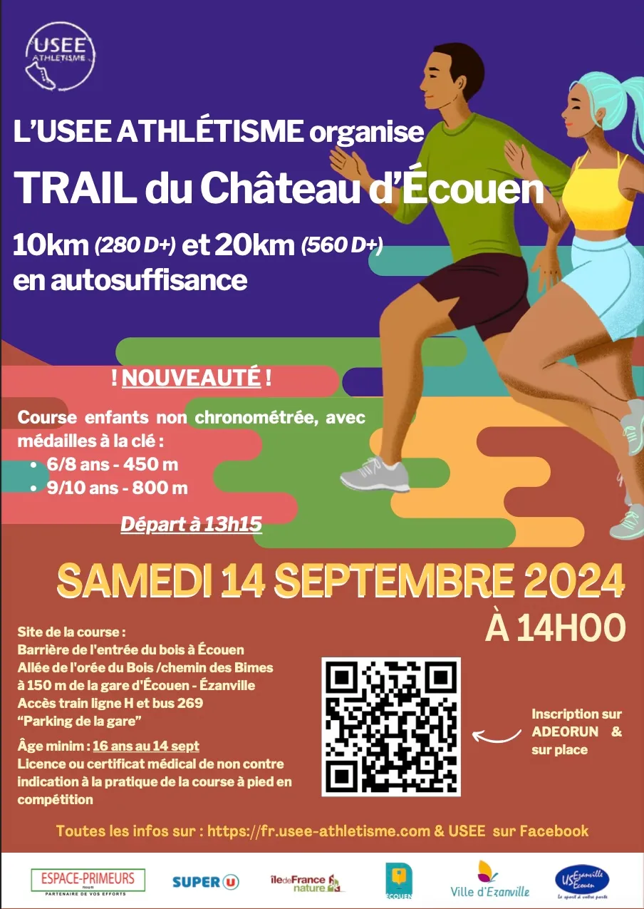 Trail du Château d’Ecouen 2024 Inscription Résultats