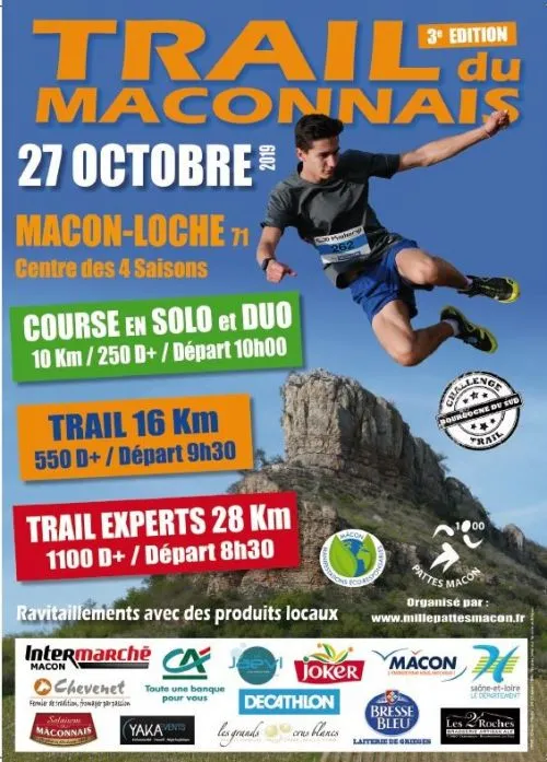 affiche de la course