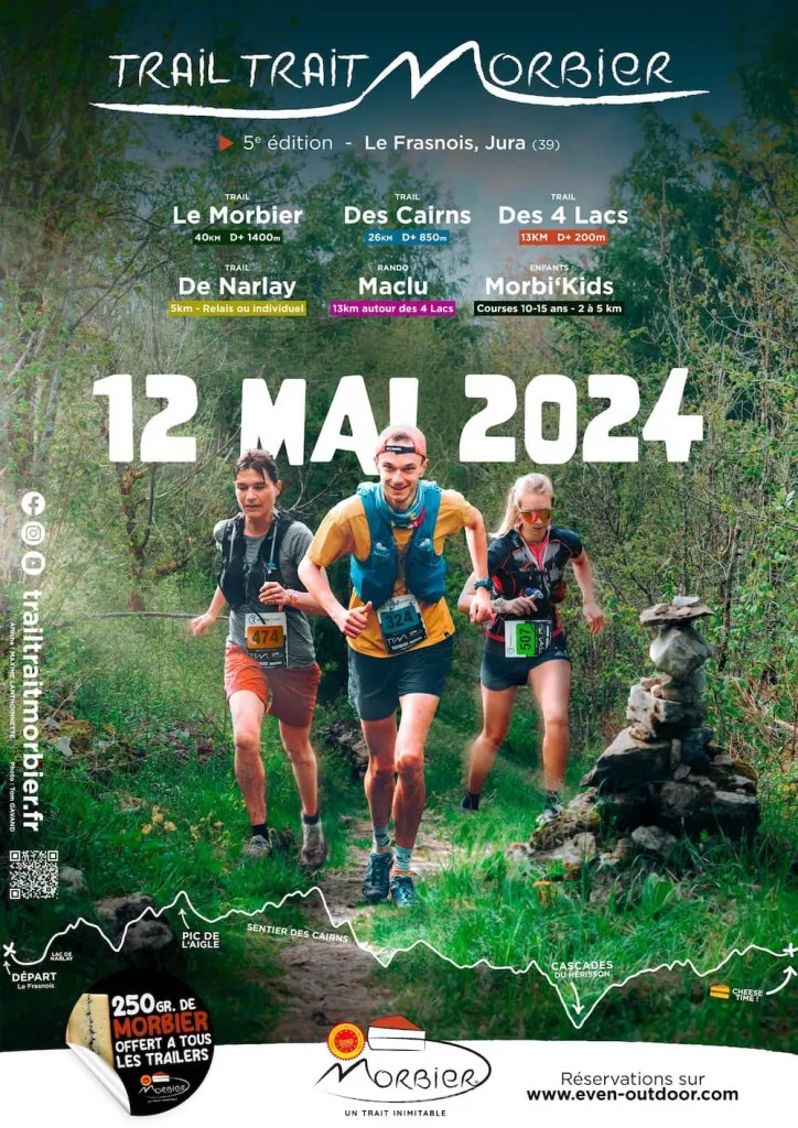 Trail du Morbier 2024 Inscription Résultats