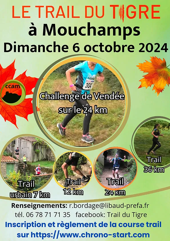 Trail du Tigre 2024 Inscription Résultats