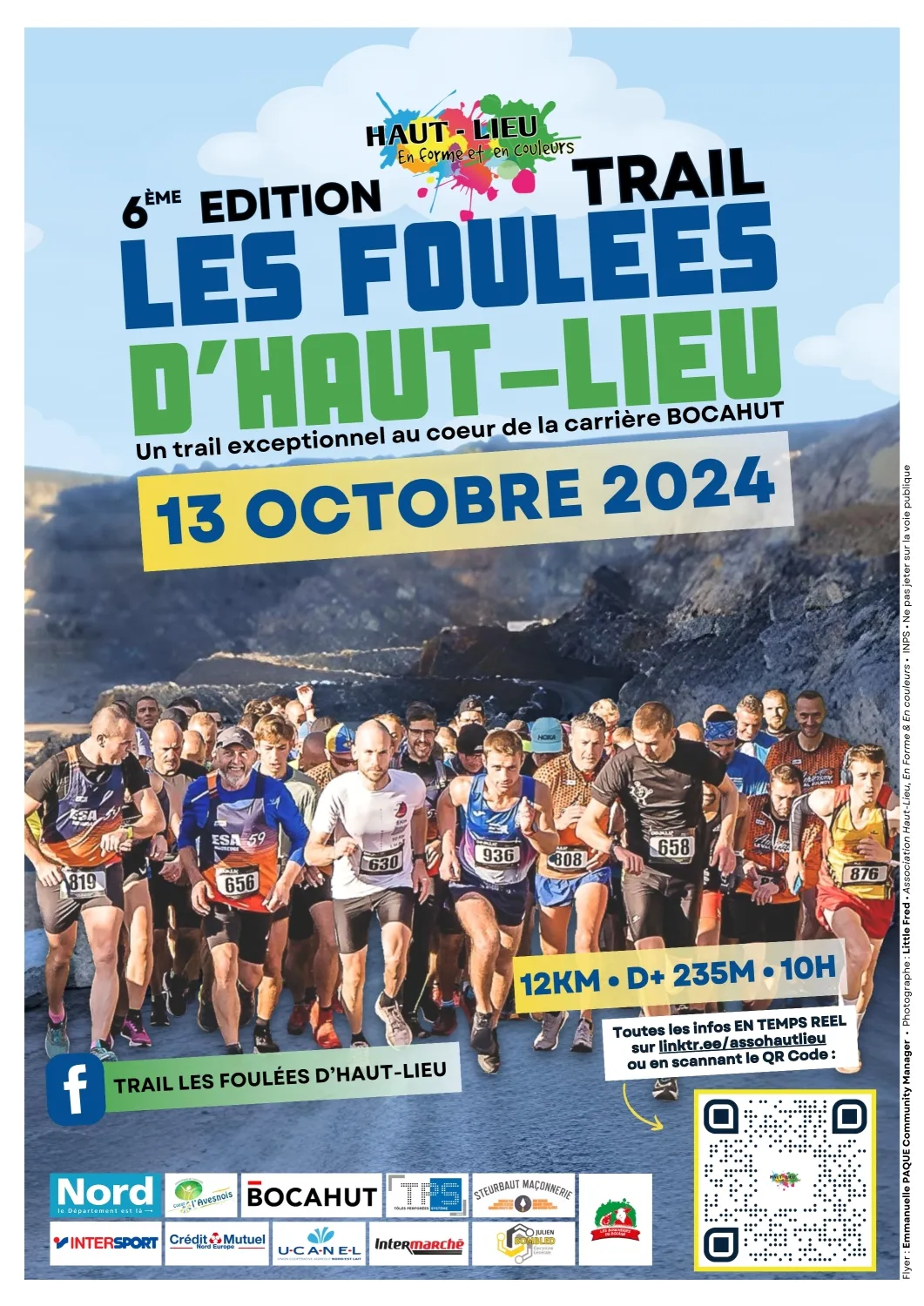 Trail Les Foulées d’Haut Lieu 2024 Inscription Résultats