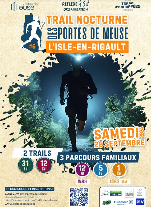 Trail Nocturne des Portes de Meuse 2024 Inscription Résultats