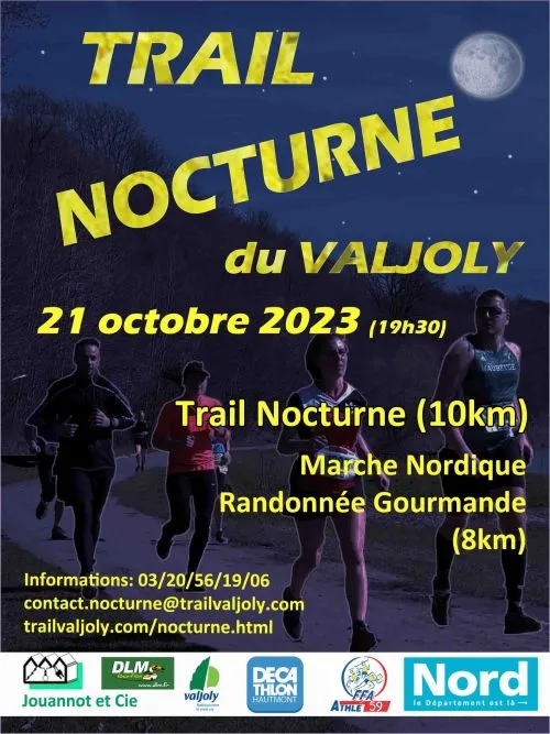 Trail nocturne du Val Joly 2025 Inscription Résultats