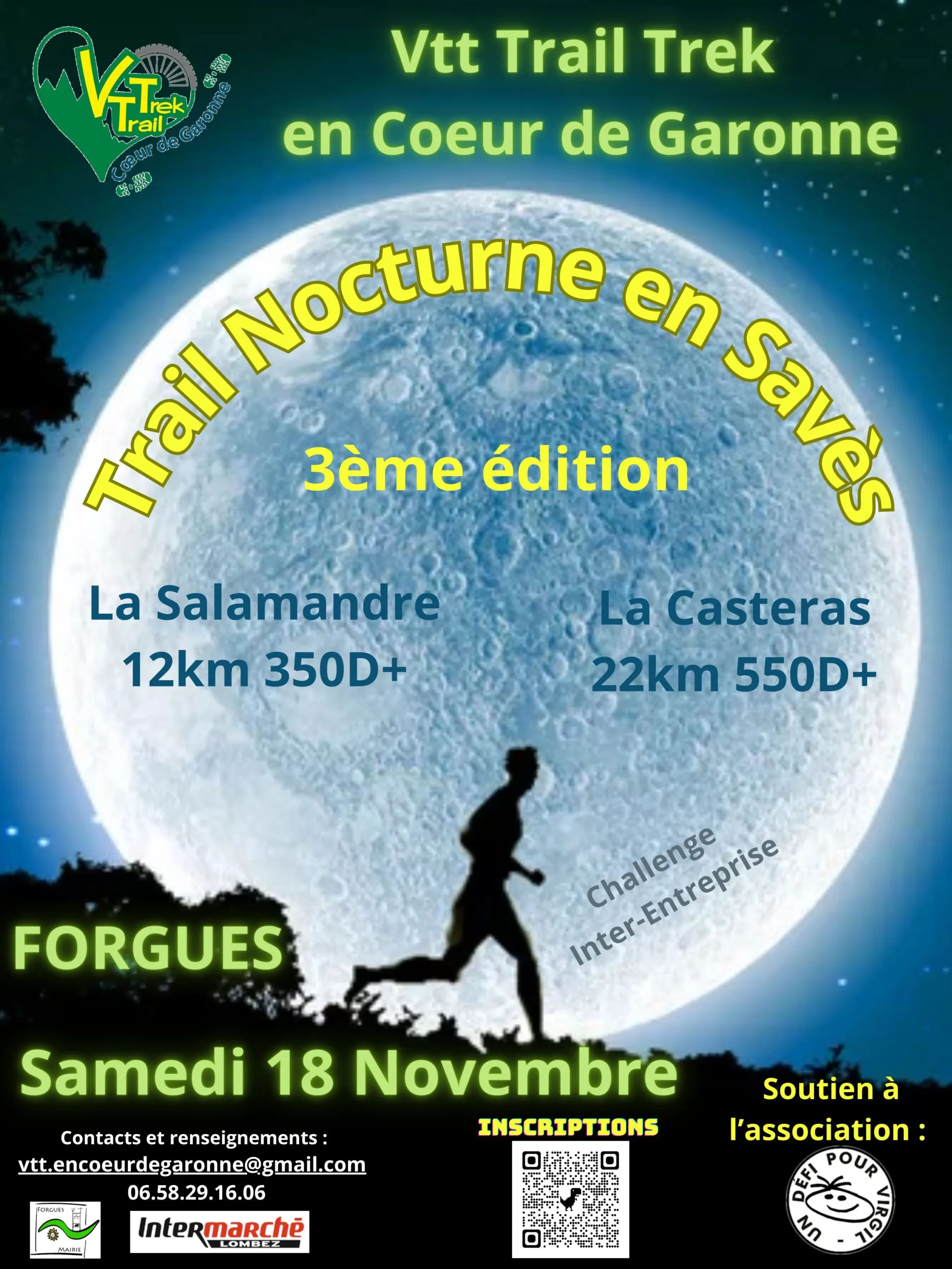 affiche de la course