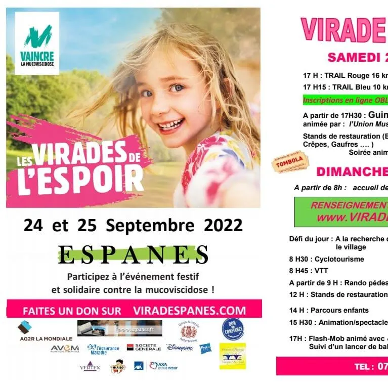 affiche de la course