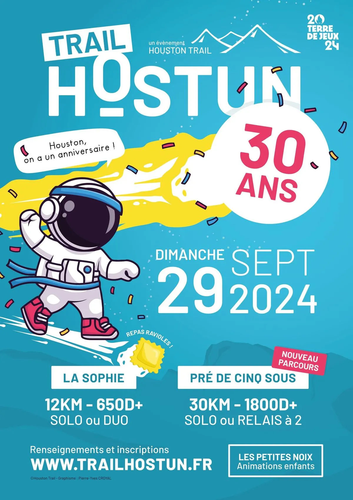 affiche de la course