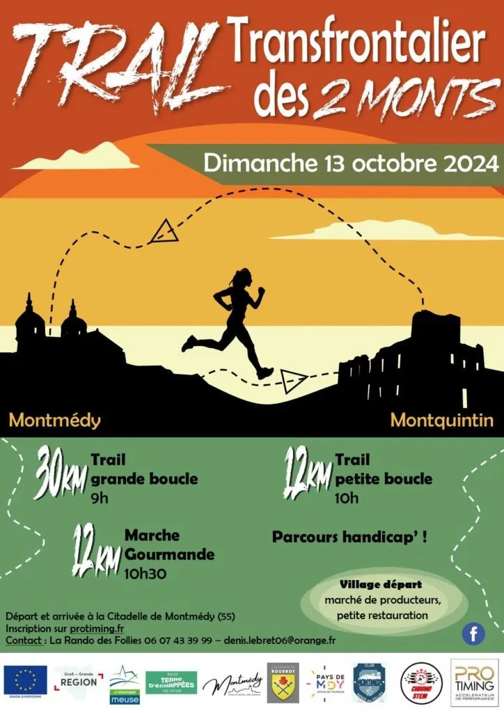 Trail Transfrontalier des 2 Monts 2024 Inscription Résultats