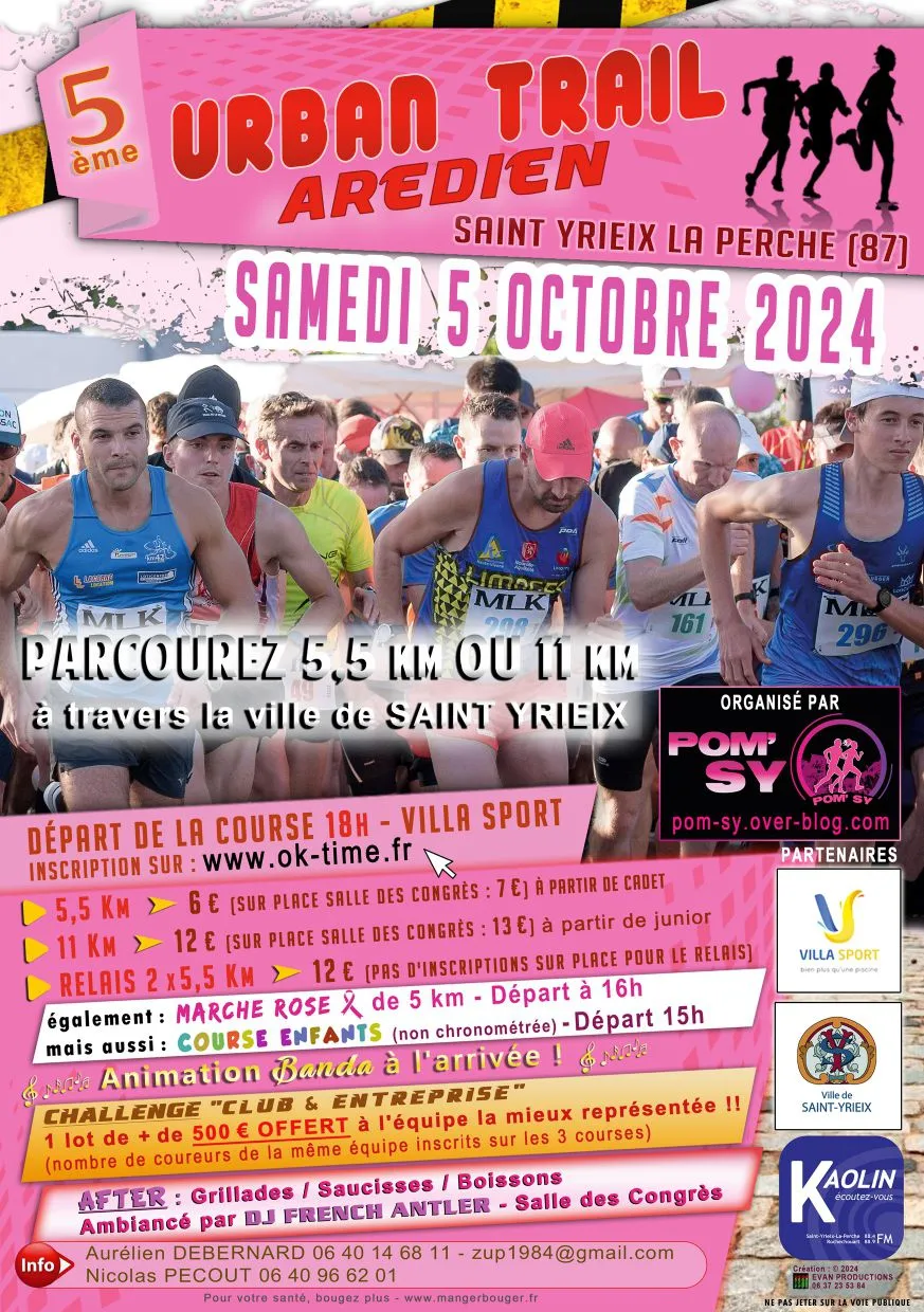 affiche de la course