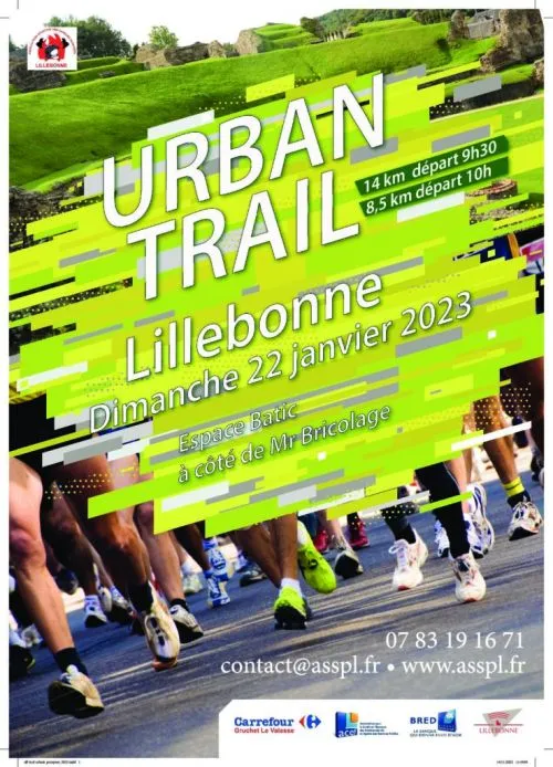 Urban trail Lillebonne 2025 Inscription Résultats