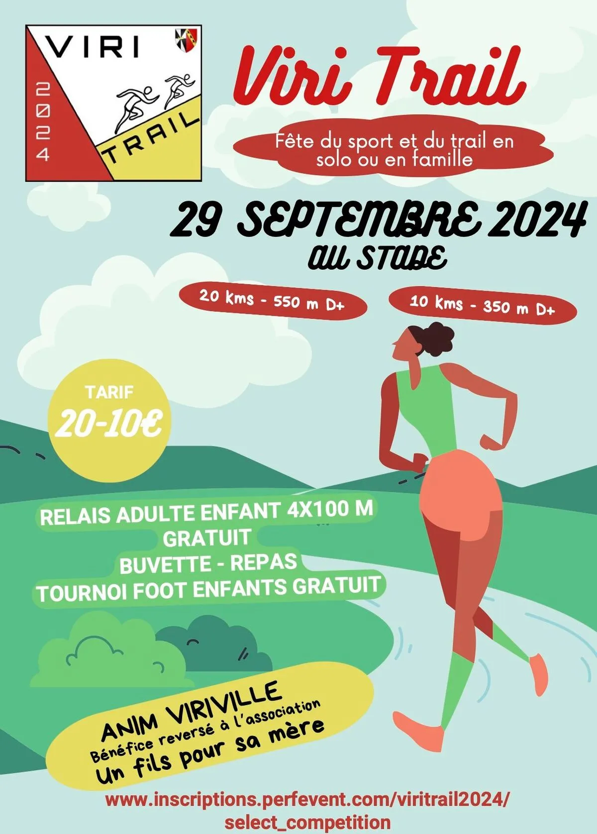 affiche de la course