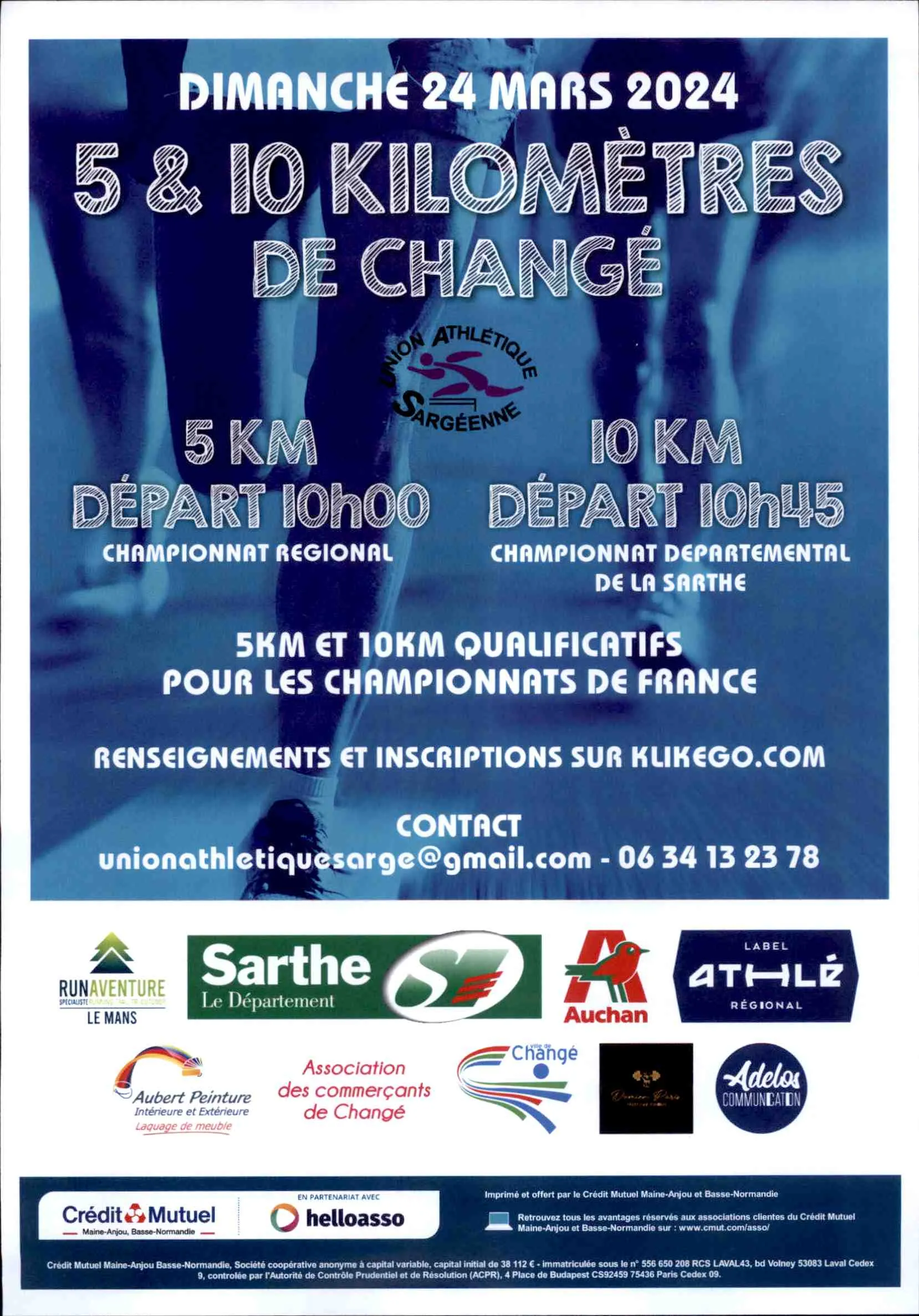 10 km de Changé 2025 Inscription Résultats