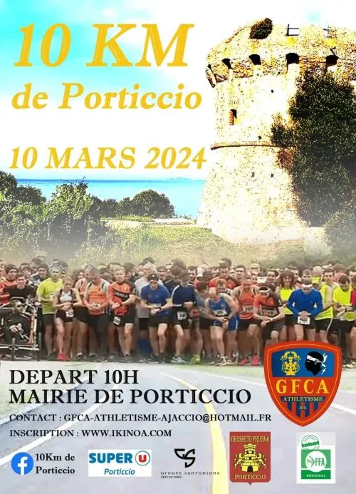 10 km de Porticcio 2025 Inscription Résultats