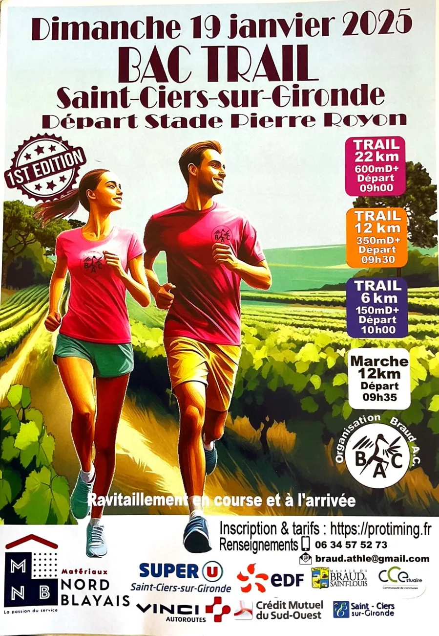 affiche de la course