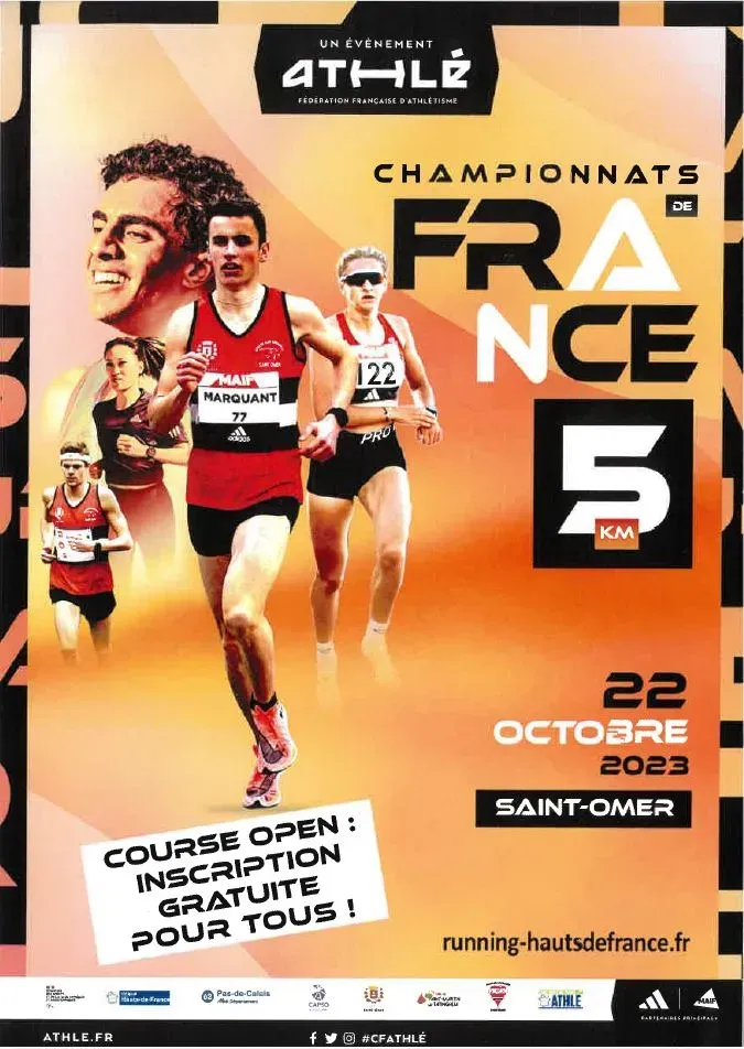 affiche de la course