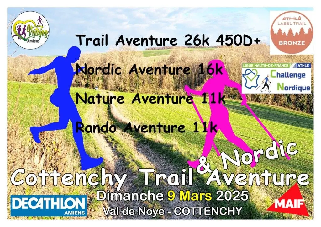 Cottenchy Nordic Aventure 2025 Inscription Résultats