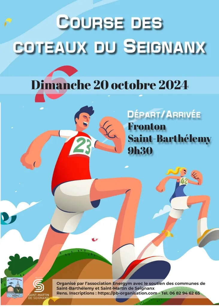 Course des Côteaux du Seignanx 2024 Inscription Résultats