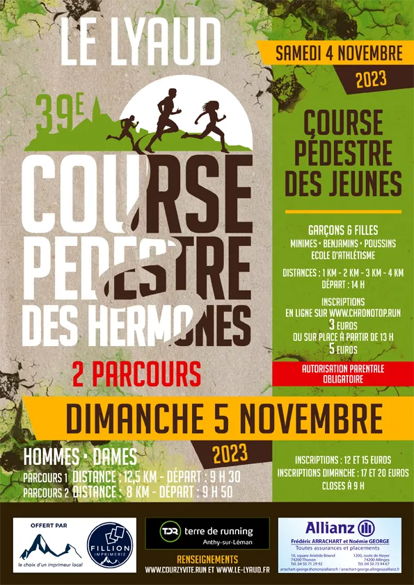 Course des Hermones 2024 Inscription Résultats