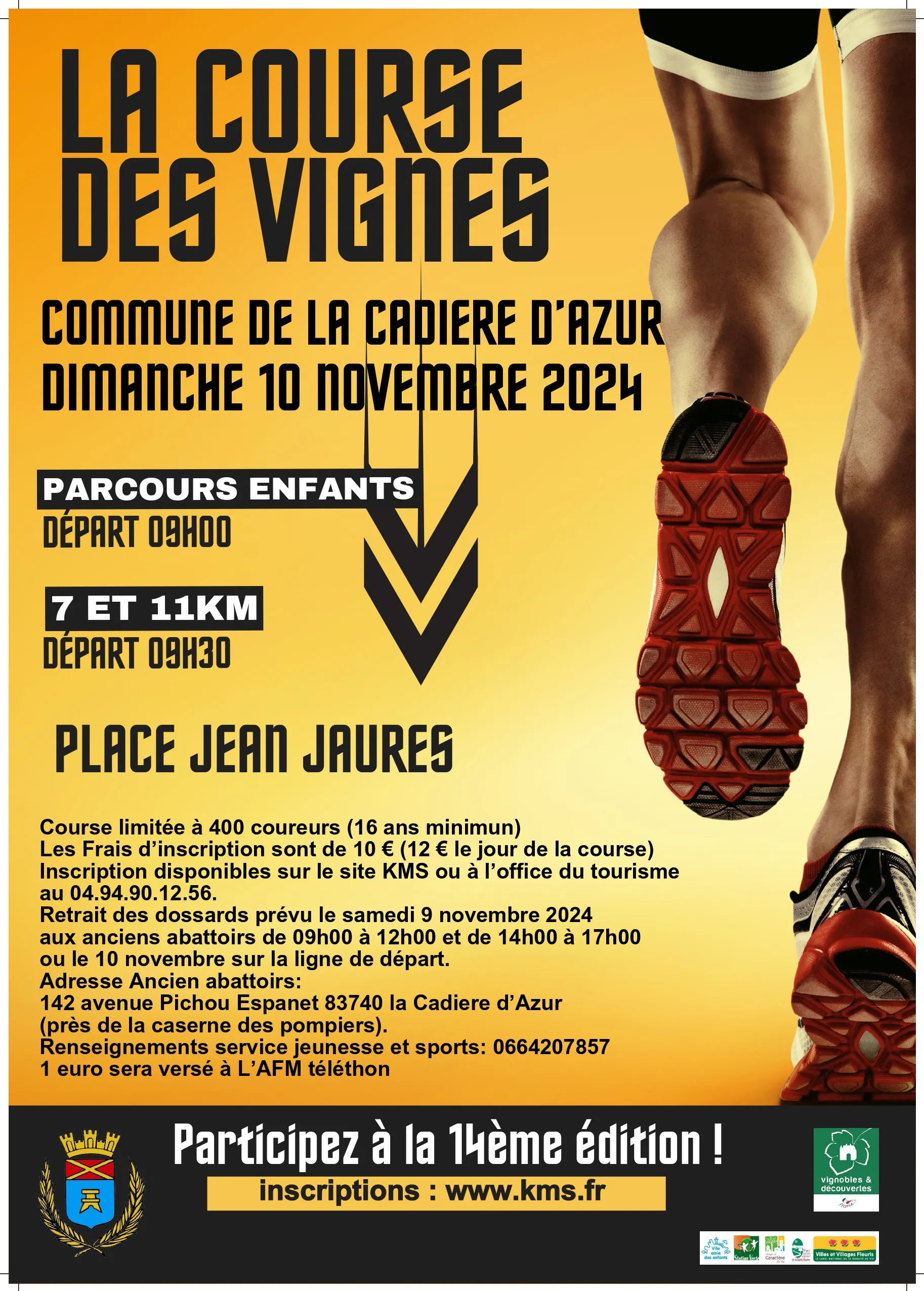 Course des Vignes – La Cadière d’Azur 2024 Inscription Résultats