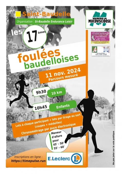 Foulées Baudelloises 2025 Inscription Résultats