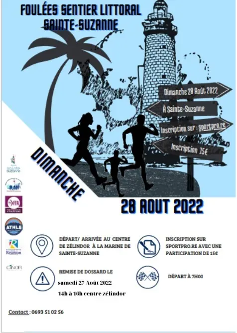 Foulées Sentier Littoral de Sainte Suzanne 2024 Inscription Résultats