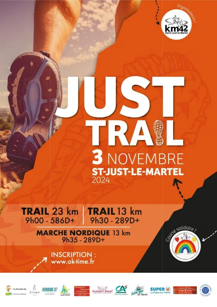 Just Trail – Saint Just le martel 2024 Inscription Résultats