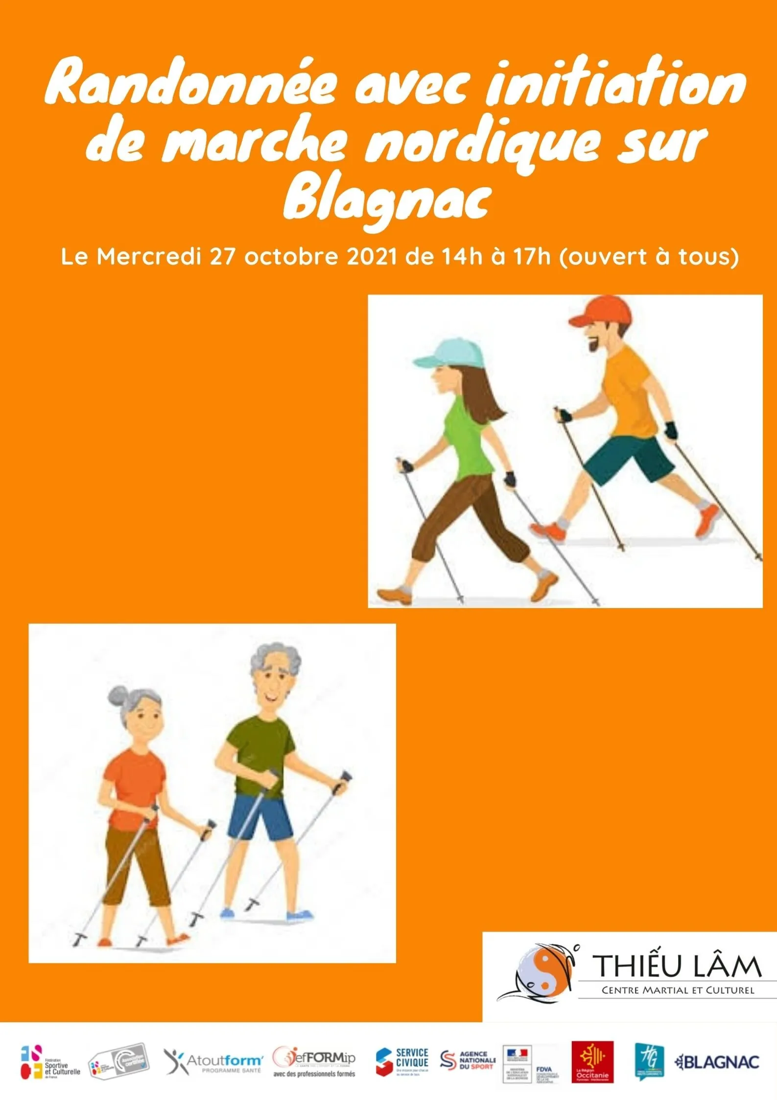 La marche nordique de Blagnac 2024 Inscription Résultats