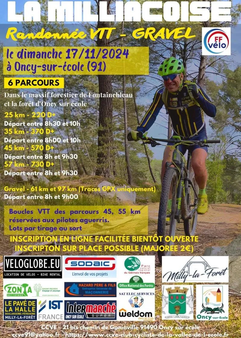 affiche de la course