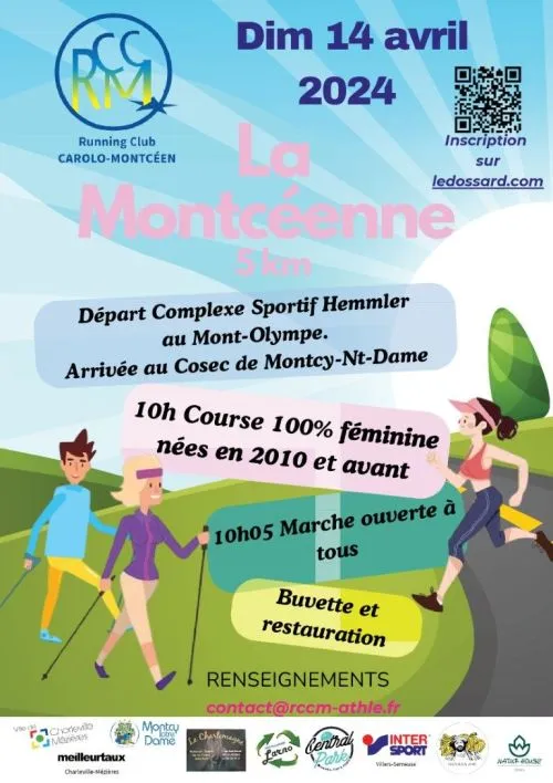 affiche de la course