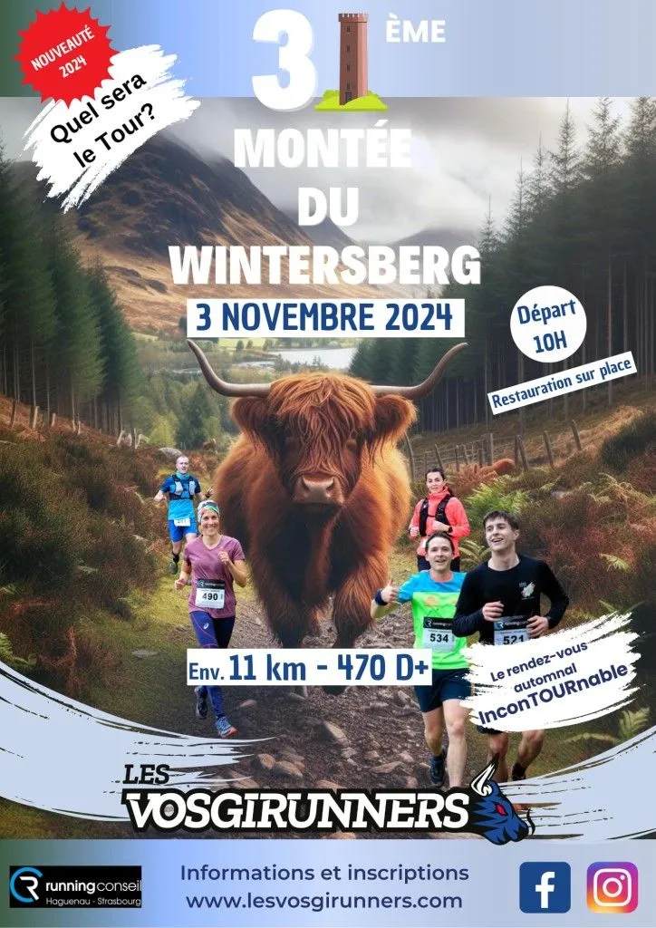 La montée du Wintersberg 2024 Inscription Résultats