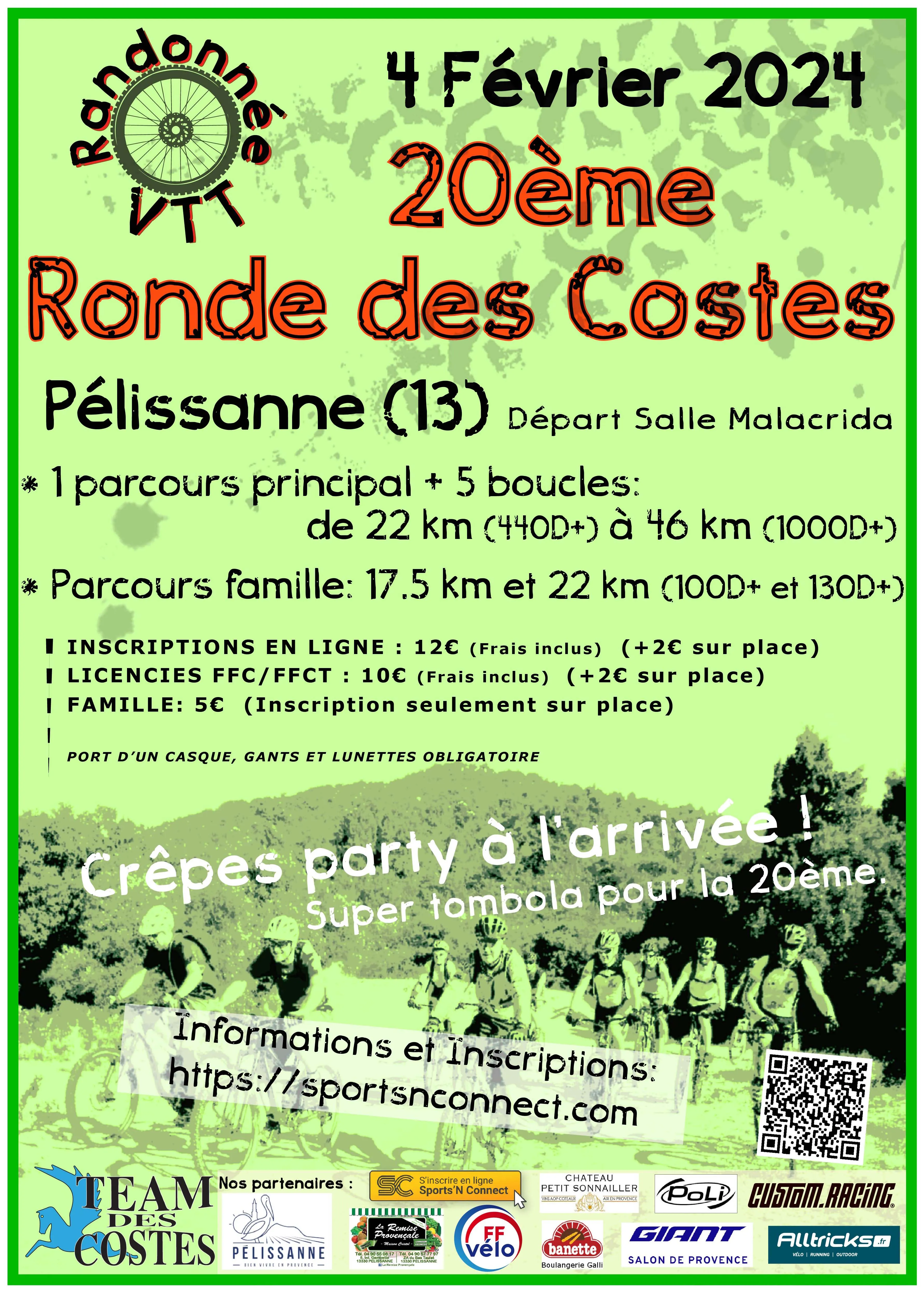 affiche de la course