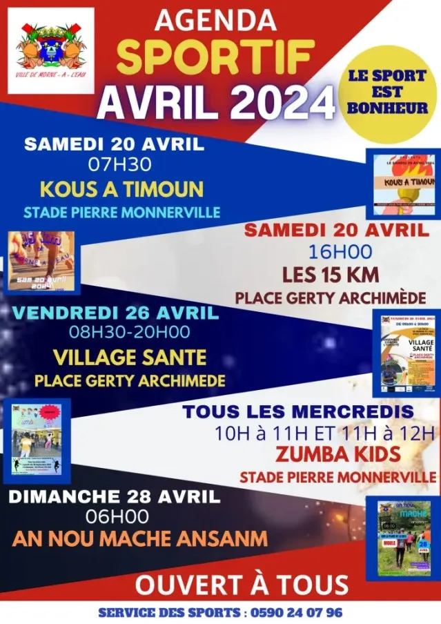 affiche de la course