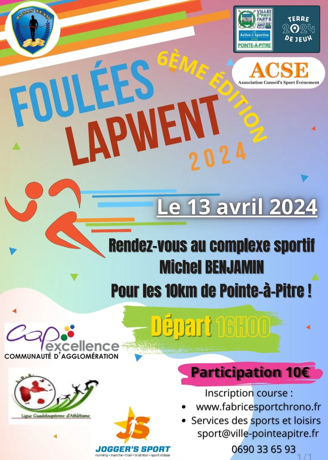 Les Foulées Lapwent 2024 Inscription Résultats