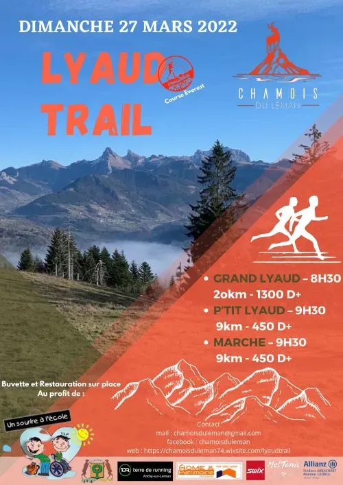 Lyaud trail 2024 Inscription Résultats