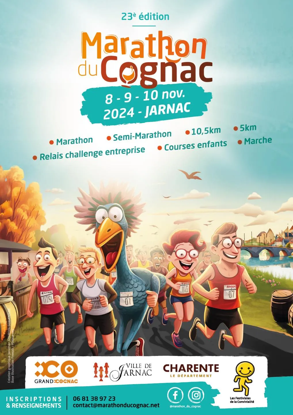 Marathon du Cognac 2025 Inscription Résultats