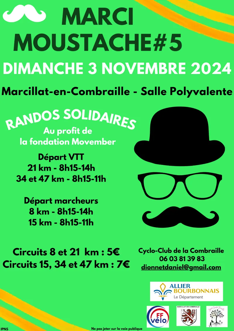 affiche de la course