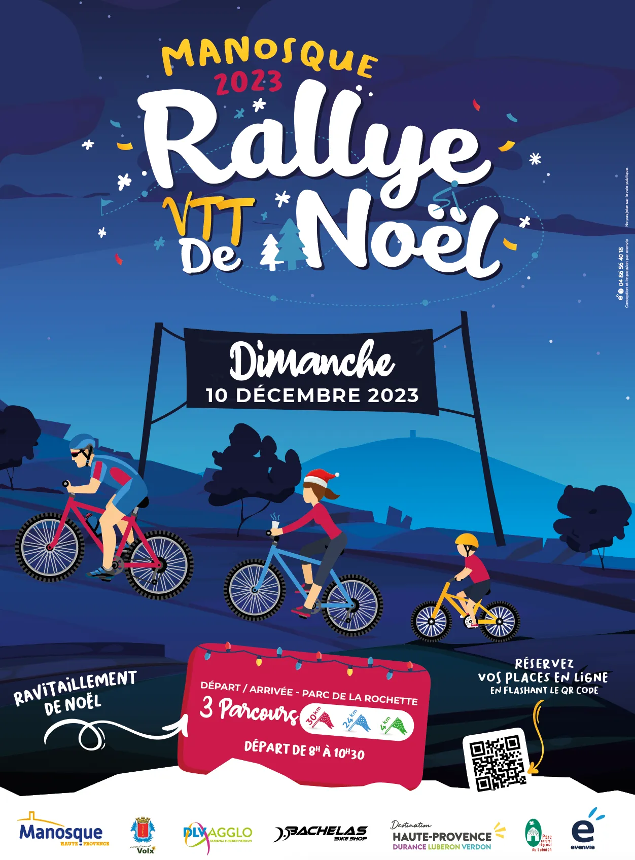 Rallye VTT de Noël 2024 Inscription Résultats