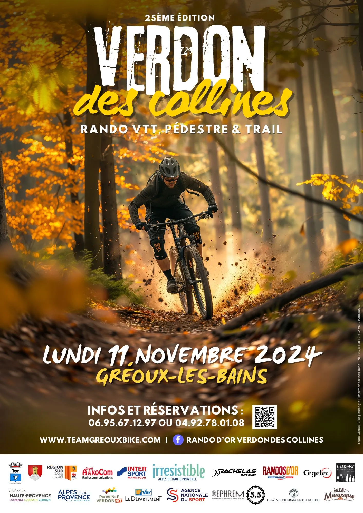 affiche de la course