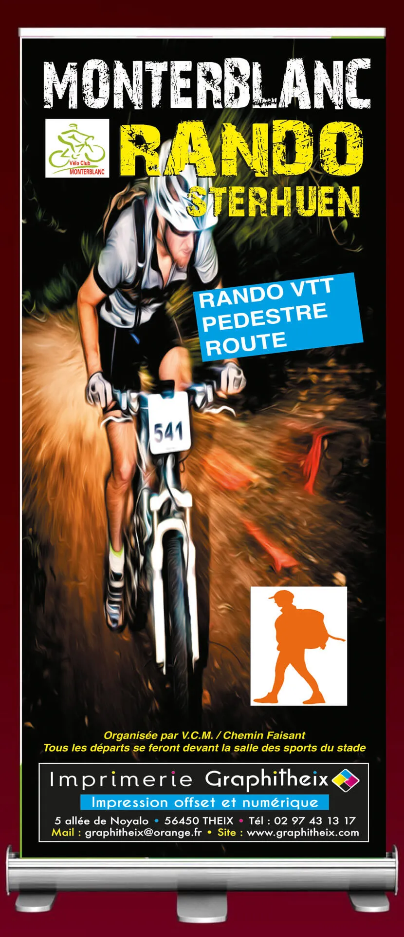 affiche de la course