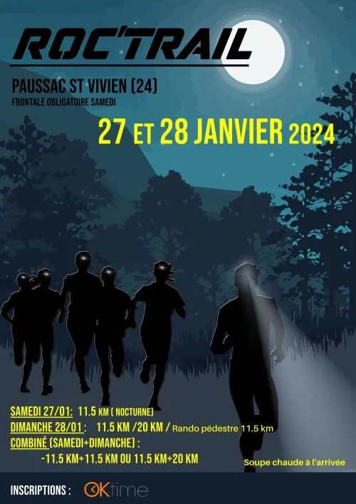 Roc trail – Paussac 2025 Inscription Résultats