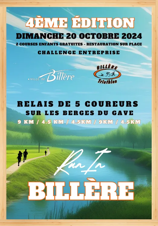 Run in Billère 2024 Inscription Résultats