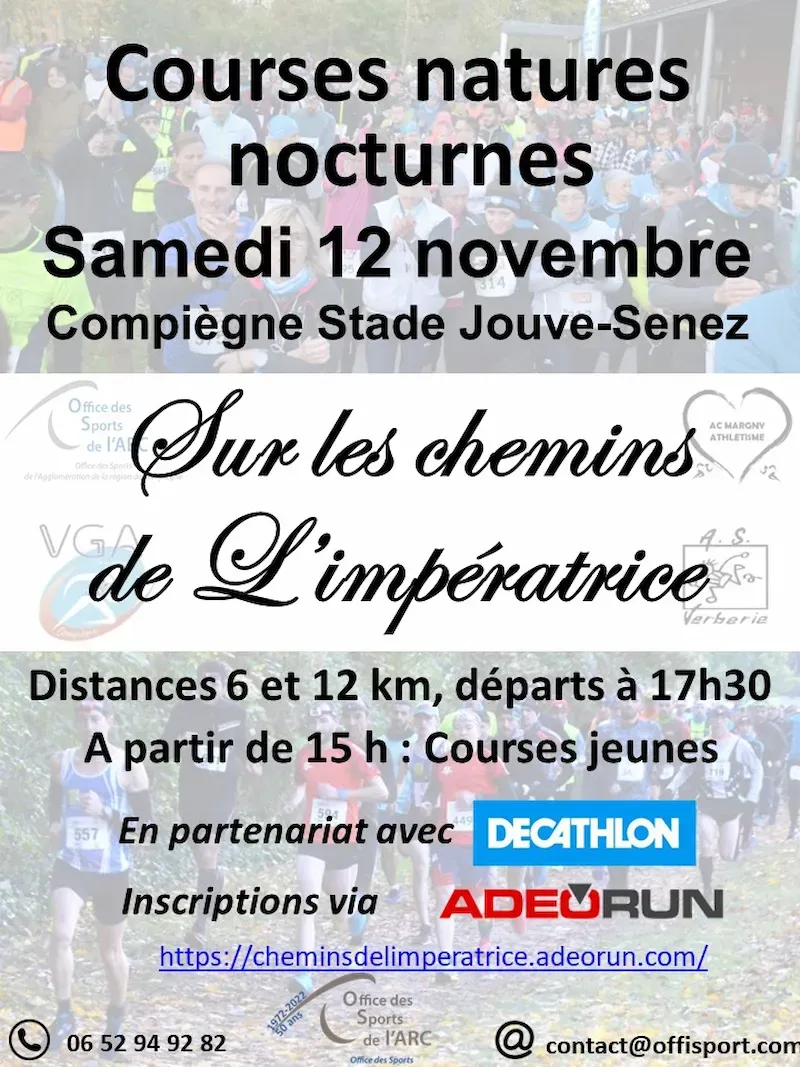 affiche de la course