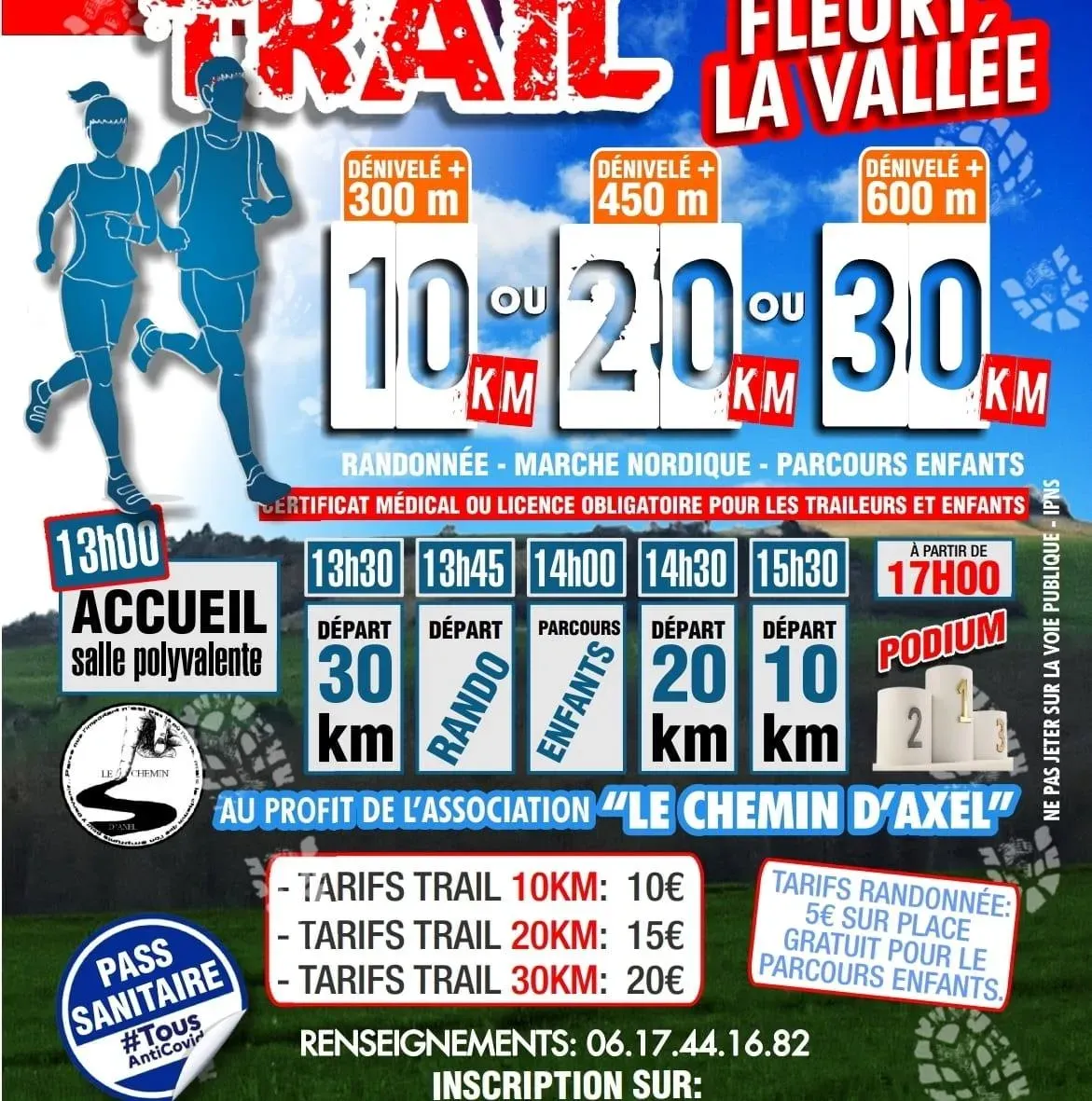 affiche de la course