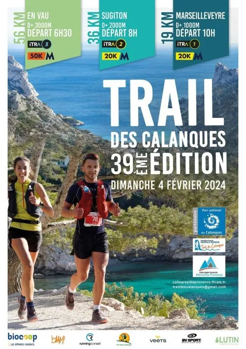 Trail des Calanques 2025 Inscription Résultats