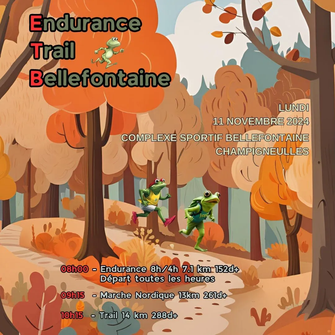 Trail des Portes de Bellefontaine 2025 Inscription Résultats