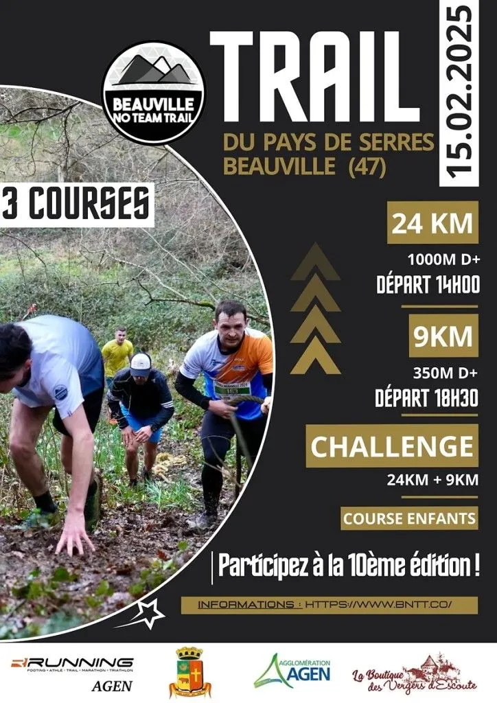 Trail du Pays de Serres 2025 Inscription Résultats